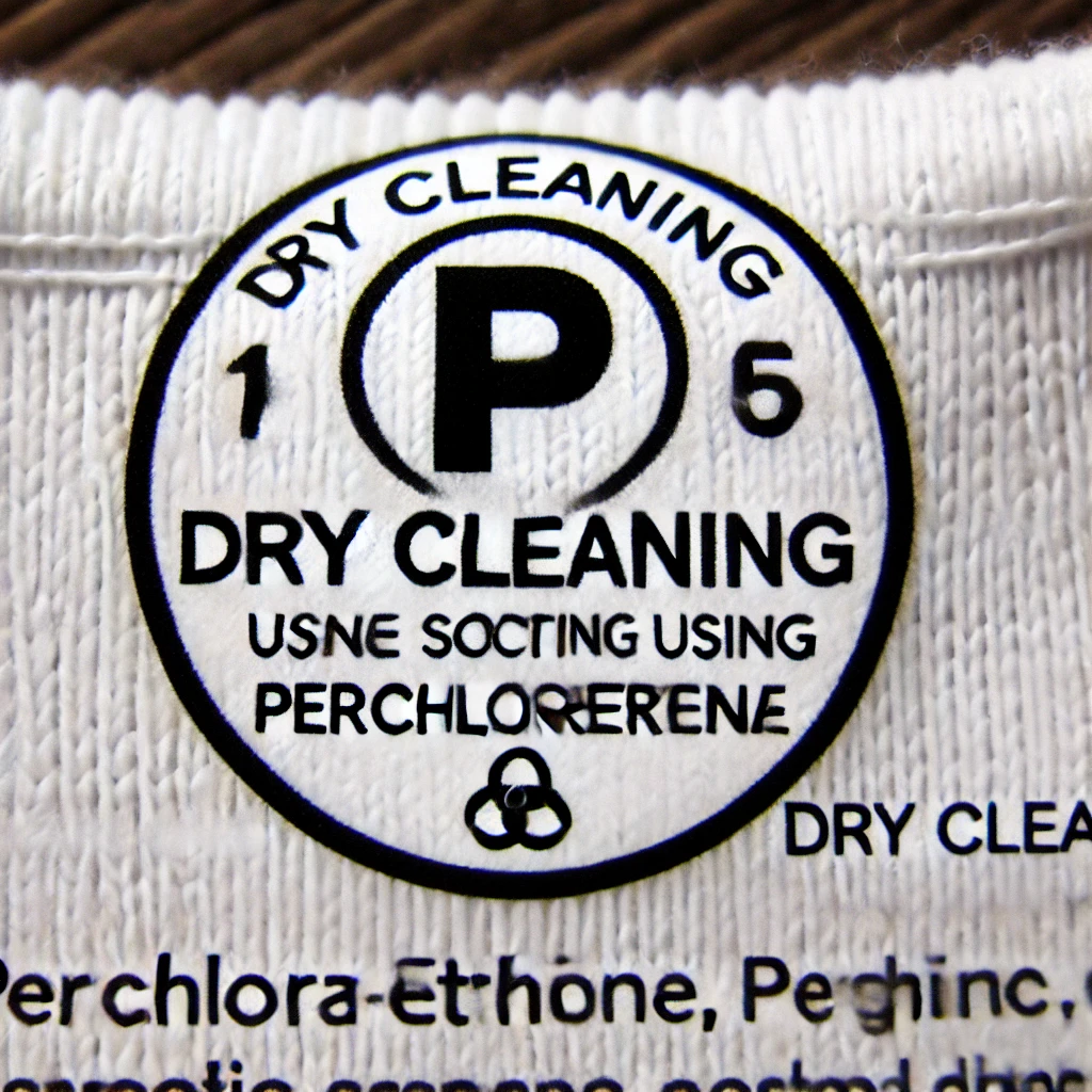 علامت خشکشویی لباس