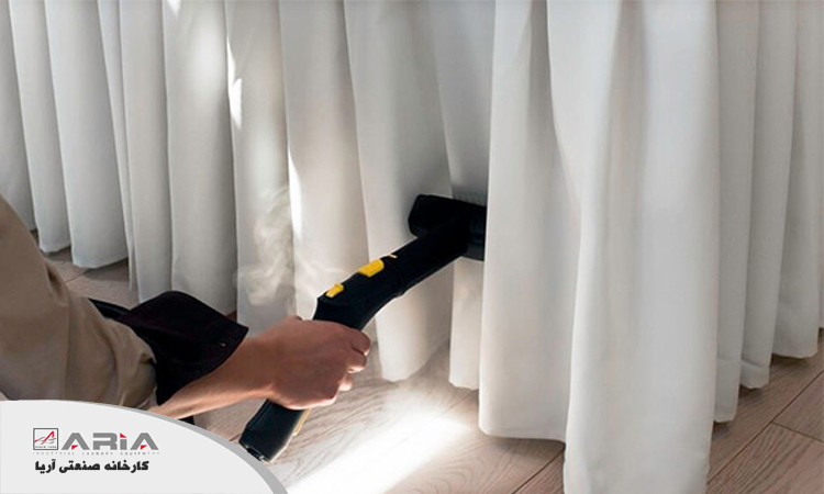 تجهیزات لازم برای شستشوی پرده در خشکشویی